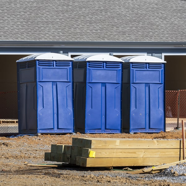 what is the maximum capacity for a single porta potty in Edith Endave New Mexico